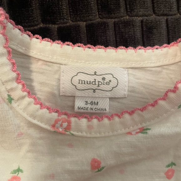 Mudpie 3-6 months girls onesie/romper-Excellent used condition - Picture 3 of 7